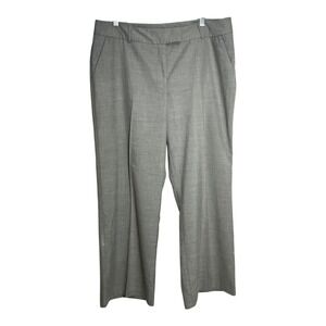 Worthington Modern Fit Women's Light Gray Career Dress Pants Size 16